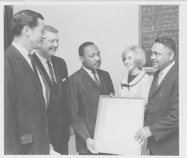 Martin Luther King's April 28, 1965 Davenport speech as read by 2015 St. Ambrose University students